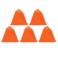 thumbnail image 4 of 5 conos de entrenamiento para fútbol, duraderos, para marcar patines, para carretera, color naranja, 4 of 14