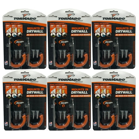 

Racor J1000 Tornado By E-Z Ancor Heavy Duty Anchor J Hooks #26203 (6 PACK)