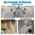 Dkdj " x 36" Office Chair Mat for Carpeted Floors, 10 pounds Heavy Duty