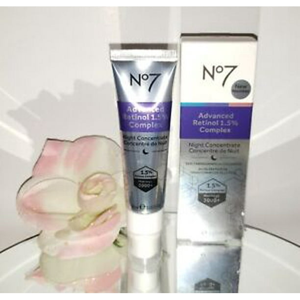 Boots No 7 No7 Advanced Retinol 1.5 Complex Night Concentrate 1oz
