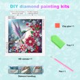 thumbnail image 4 of Flower Magpie Diamond Art Painting Kit, 4 of 7