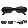thumbnail image 2 of Gafas de sol VANLINKER 90s Retro Ovaladas Polarizadas UV400 Negras, 2 of 5