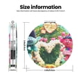 thumbnail image 3 of Zufioo Trolls Band Together for Portable Pocket Makeup Mirror, Foldable Handheld Magnifying Beauty Mirror Suitable for Wallet Handbag for Women-Round Shape, 3 of 9