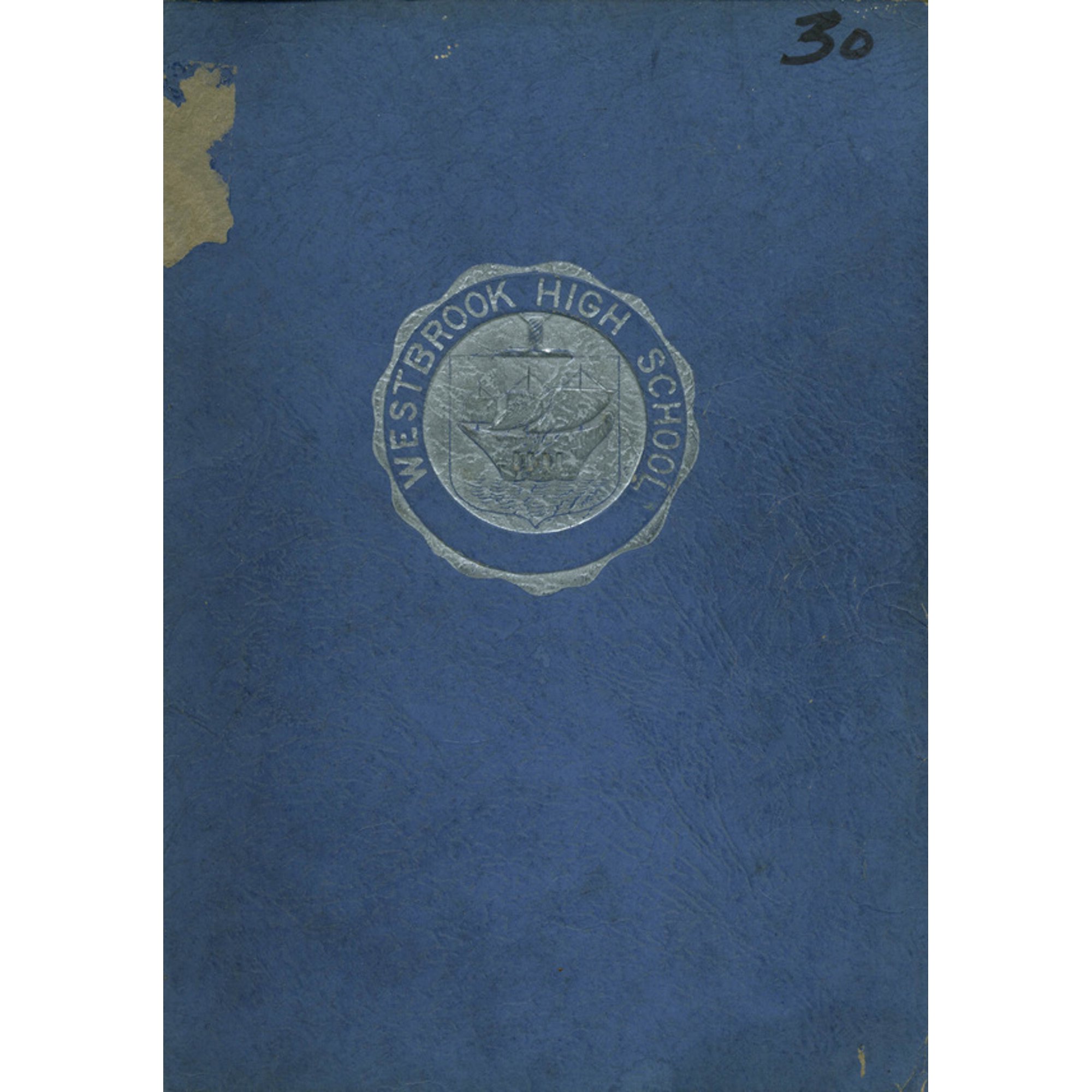 (Custom Reprint) Yearbook: 1930 Westbrook High School - Blue and White Yearbook (Westbrook ME)
