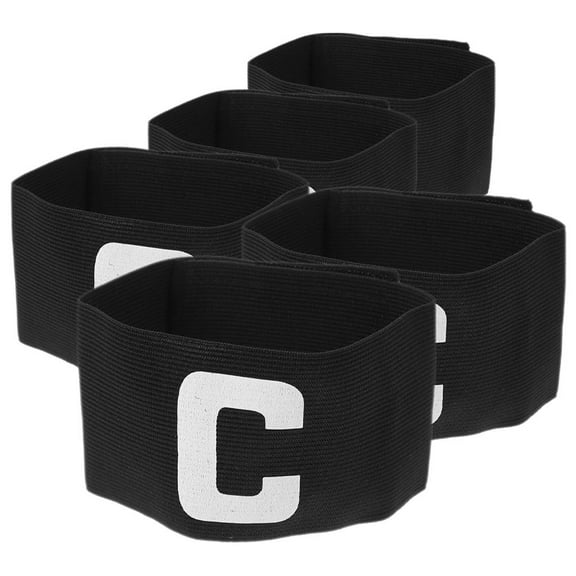 STRANDCHIC 5-Pack Football Arm Bands with Hook & Closure, Polyester for Adult Sports Training and Outdoor Activities