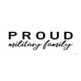 thumbnail image 2 of Jacobs, Cindy 14x8 White Modern Wood Framed Museum Art Print Titled - Proud Military Family, 2 of 4