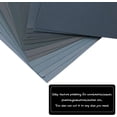 thumbnail image 2 of Flexible Size Sandpaper, Waterproof Wet Dry Sandpaper for Automotive Polishing, Metal Sanding, and Wood Furniture Finishing, 9" x 11", High-Quality Sanding Sheets, Assorted Grits, 2 of 5