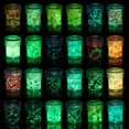 thumbnail image 2 of Lentejuelas luminosas de 24 colores que brillan en la oscuridad para moldes de epoxi DIY, hallazgos de joyería, arte de uñas, artesanía, decoración de relleno de resina Tan Jianjun  unisex, 2 of 2