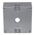 thumbnail image 2 of Sigma 14350 2 Gang Gray Weatherproof Outlet Box, 2 of 3