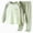 L101-Green, variant on CAUYDYBoys Girls Soft Cotton Sleepwear Set Long Sleeve Pajamas with Pants 2PCS Kids Comfort Loungewear Cute Nightwear Set(L101-Grey,14-15 Y)