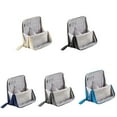 thumbnail image 2 of Methold Bolsa de maquillaje de gran capacidad con compartimentos Todo organizado fácilmente Bolsa de maquillaje grande Carpetas de archivos Gris, 2 of 6