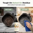 thumbnail image 5 of 2 In 1 Air Fryer Cleaner And Degreaser Spray 110ml With Sponge Removes Grease And Baked-On Food, 5 of 8