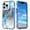 Blue, variant on Casetego for iPhone 13 Pro Case,Shiny Bling Marble Full Body Protective Support Wireless Charing Bumper Rugged Anti-Scratch Hybrid Rubber Case Cover,Blue