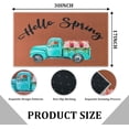 thumbnail image 3 of Spring Door Mat for Front Door Welcome Doormat Non-Slip Washable Spring Outdoor Mat Entry Doormat for Indoor Outdoor Home Spring Decorations 17 x 30 Inch, 3 of 6