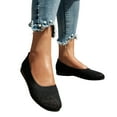 thumbnail image 3 of Sngxgn Women's Ballet Flats Slip On Flats Shoes Casual Dress Shoes Ballet Flat(Black,38), 3 of 7