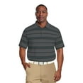 thumbnail image 5 of Ben Hogan Men's & Big Men's Performance Texture Stripe Short Sleeve Golf Polo Shirt, Sizes S-3XL, 5 of 7