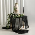 thumbnail image 5 of Cheesecloth Table Runners, 10Ft/6Ft Gauze Table Runner Rustic Wedding Cheese Cloths Decor for Bridal Baby Shower Birthday Party Centerpiece  Christmas Thanksgiving Decorations, 5 of 5