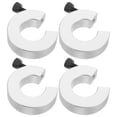 thumbnail image 1 of KAKOWELY linear motion guides 4PCS Linear Rail Limit Fixing Rings Linear Rail Stop Collars Block Stopper Aluminum Alloy Shaft Limit Fixing Rings Parts Tool for 20mm Motion Shaft Guide, 1 of 5