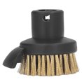 thumbnail image 4 of Brush Head, Scraper Design Steam Cleaner Brushes Exquisite Workmanship Golden Copper  For, 4 of 8