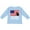 AE-Light Blue, variant on Inktastic Military Uncle is my Hero US Flag Boys or Girls Long Sleeve Toddler T-Shirt