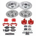 thumbnail image 2 of PowerStop Front and Rear Z23 Evolution Sport Brake Pad and Rotor Kit with Red Powder Coated Calipers Fits: VOLKSWAGEN Select Models KC5749A, 2 of 3