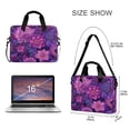 thumbnail image 3 of 16" Laptop Briefcase for Work Travel Laptop Shoulder Bag Carrying Handbag Laptop Case Lavender Bohemian Pattern, 3 of 8