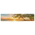 thumbnail image 2 of MYPOP Summer Tropical Palm Tree Table Runner Placemat 16x72 inches, Sunset over Sea Beach Table Cloth for Office Kitchen Dining Wedding Party Home Decor, 2 of 6