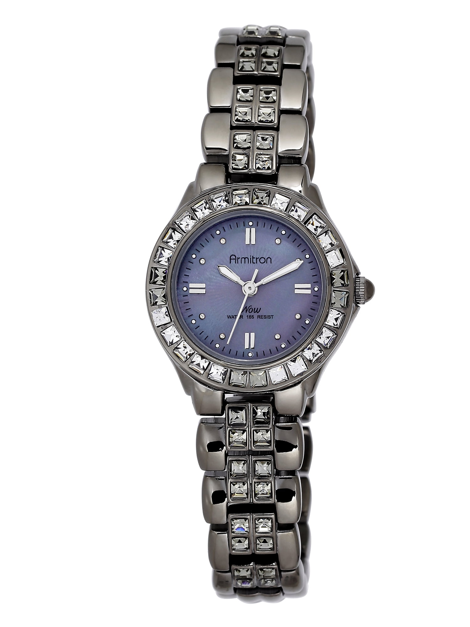 armitron swarovski crystal watch