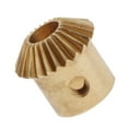 thumbnail image 3 of ziyahi 0.5 Modulus Brass Bevel Gear 25 Tooth 3 to 5mm Diameter Hole 5mm Hole, 3 of 5