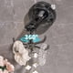 thumbnail image 4 of Qazbgdl - Perchero de Pared con Ventosa para Baño y Cocina | 6 Ganchos Giratorios para Diademas, Joyas y Utensilios | Montaje Sin Taladro | Transparente o Gris | 1 Paquete, 4 of 6