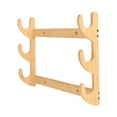 thumbnail image 5 of Wall Mounted Display Rack Bow Holder Wooden Space Saving Design for Home Office Retail Store Use, 5 of 8