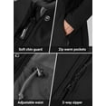 thumbnail image 5 of Off Road Ventures Women's Lightweight Softshell Jacket Fleece Lined Insulated Rain Jacket Hooded Waterproof Windbreaker, 5 of 7