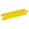 thumbnail image 1 of Vía de tren con sonido eléctrico de plástico, botón táctil, accesorios para vías de ferrocarril Amarillo, 1 of 8