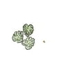 thumbnail image 6 of 11.5 x 11.75 in. Llama Q Ara Green Metal Artwork Love Wall Decor, 6 of 7