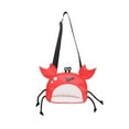 thumbnail image 2 of Bolsa de malla de playa perfecl concha para niños Rojo, 2 of 8