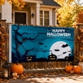 thumbnail image 7 of Halloween Printed Flag Single-Sided Indoor Outdoor Party Decor Garden Polyester, Creative Decorations, Halloween Decor,1pcs, F, 7 of 7