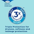 thumbnail image 5 of TENA ProSkin Extra Breathable Underwear, Incontinence, Disposable, XL, 48 Ct, 5 of 10