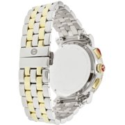 Michele Sport Sail White Diamond Dial Two-Tone Steel Women's Watch MWW01K000121
