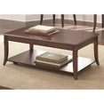 thumbnail image 1 of Steve Silver Draco Warm Cherry Cocktail Table, 1 of 3