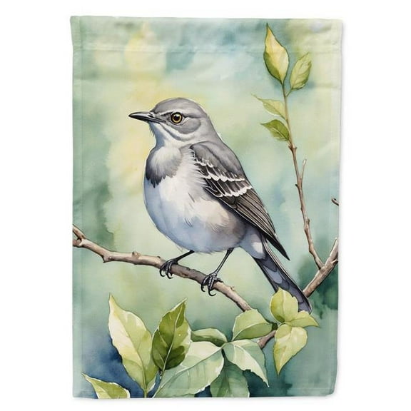 Carolines Treasures DAC7443GF 15.5 x 11.25 in. Mississippi Northern Mocking bird Garden Flag