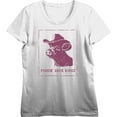 thumbnail image 4 of Cowboy Pig "Piggin' Back Rides" Adult Vivid White Crew Neck Short Sleeve Top-3XL, 4 of 6