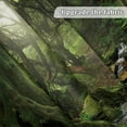 thumbnail image 3 of Enchanted Jungle Forest Backdrop Fabric Greenery VBS Primary Forest Photography Background Rainforest Scenery Photo Backdrop Kids Adults Birthday Baby Shower Camping Decorations, 3 of 10