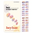 thumbnail image 1 of Heyhae Tiras de uñas de gel semicuradas | Envolturas de uñas de gel curadas al sol, no necesita lámpara LED, fácil de aplicar y quitar | Incluye 28 tiras, 1 almohadilla de preparación, 1 lima de uñas, 1 of 5