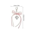thumbnail image 2 of Masteelf Women Purse Charm Keychain Charm Bag Charm Handbag Keychain Charm Cute Bag Accessories Purse Charm Bow Keychain Decoration, 2 of 8