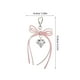 thumbnail image 5 of Lindo llavero con lazo para mujer, dije de corazón para bolso, llavero estético, accesorio para monedero, llaveros kawaii para niñas, 5 of 7
