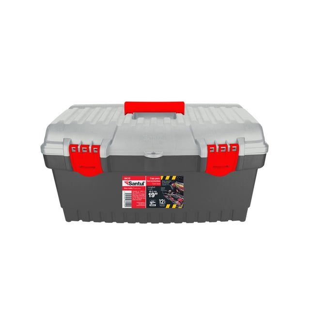 Caja de Herramientas Santul tapa gris 19"