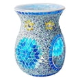 thumbnail image 5 of Toystoory Quemador de cera aromática, brillante, único, hecho a mano, aromaterapia, calentador de cera, difusor de fragancia, decoración del Iluminación y accesorios Azul, 5 of 5