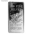 thumbnail image 4 of Lot of 2 - 10 oz Generic Silver Bar .999 Fine, 4 of 5