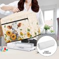 thumbnail image 5 of SEANATIVE Sunflower Cow Sewing Machine Dust Cover Aesthetic Protective Cover Compatible with Most Standard Sewing Machines Protection Decor Accessories Cover, 5 of 7