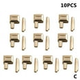 thumbnail image 1 of 10 Pcs Metal Zipper Insertion Pin, Double Head Accessories, Tail Pin Repair, Zipper Socket, Zipper Repair Kit Zipper Slider Retainer, Insertion Pin Zipper Bottom Zipper Stopper, 1 of 8